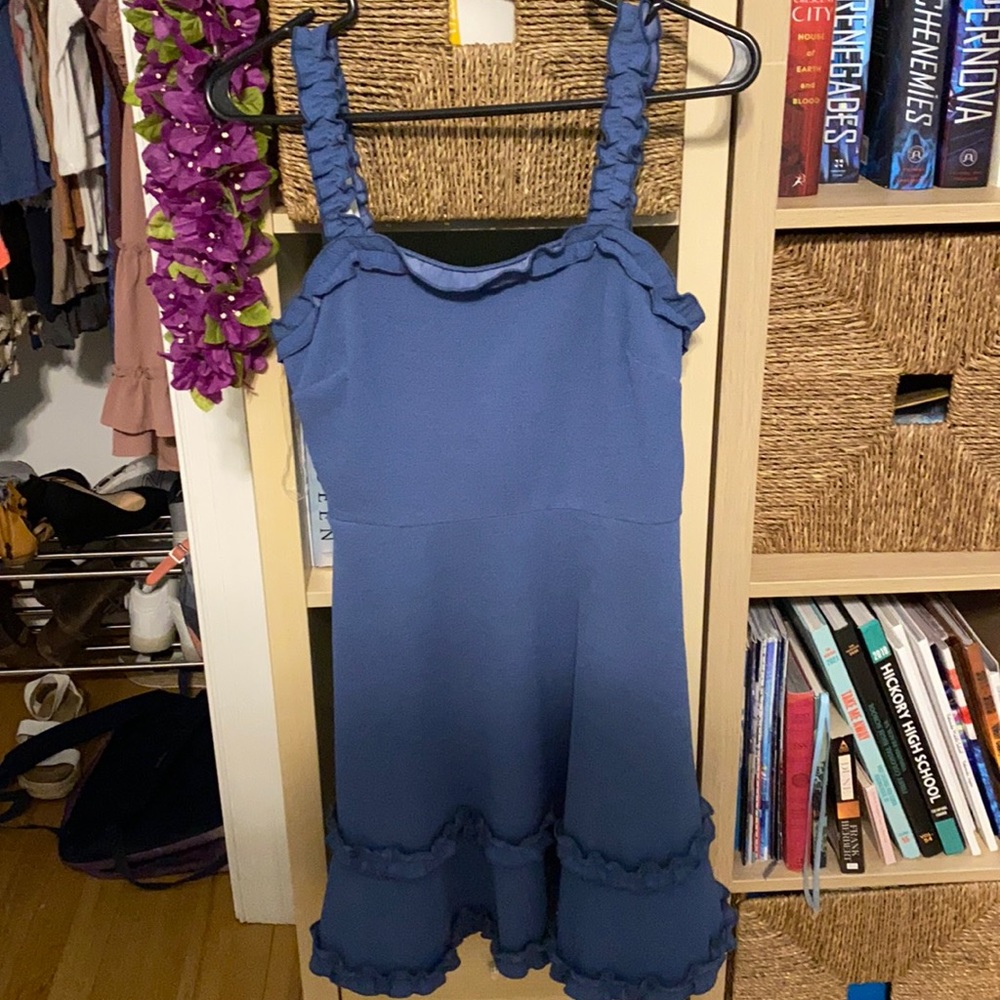 Dress with ruffles